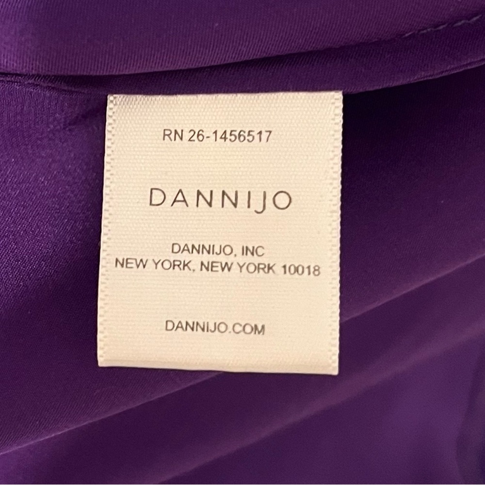 DANNIJO Off the Shoulder Dress in Violet, Size XS - Picture 7 of 16